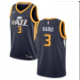 Nike NBA Utah Jazz 3 Ricky Rubio Jersey Navy Swingman Icon Edition