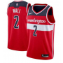 Nike NBA Washington Wizards 2 John Wall Jersey Red Swingman Icon Edition