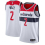 Nike NBA Washington Wizards 2 John Wall Jersey White Swingman Association Edition