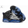 Air Jordan 6 Black Snakeskin Royal Blue Shoes Cheap For Men