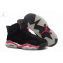 Air Jordan Retro 6 Black Red Cheap For Womens Sale