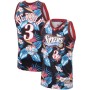 Allen Iverson 76ers Floral Fashion Throwback Jerseys For Cheap