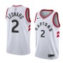 Best Kawhi Leonard Raptors Home NBA Jerseys White Association Sale