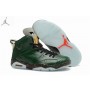 Buy Air Jordan 6 Champagne Pro Green Gold Shoes On Feet