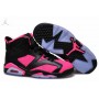 Buy Air Jordan Retro 6 Black Pink For Womens Sale Online