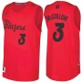 C.J. Mccollum Blazers 2016 Christmas Day Jersey Red Cheap For Sale
