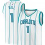 Charlotte Hornets Fanatics Branded Youth Fast Break Replica Custom Jersey - Association Edition - White