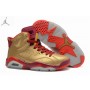 Cheap Air Jordan 6 Retro Metallic Gold Team Red Sneakers Online