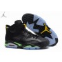 Cheap Air Jordan 6 (VI) Retro World Cup Brazil Black Green Sale