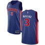 Cheap Ben Wallace Pistons Jersey Blue Nike NBA Icon Edition