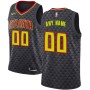 Cheap Custom Hawks Nike Black Jersey Icon Edition For Sale
