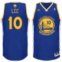 Cheap David Lee Warriors Blue Swingman Road NBA Jersey For Sale