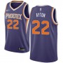 Cheap Deandre Ayton Suns New Purple Jersey NBA Icon Edition