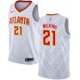 Cheap Dominique Wilkins Hawks Home White Jersey NBA Association