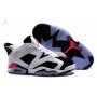 Cheap Girls Air Jordan 6 Low Sport Fuchsia White Black Sale