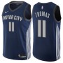 Cheap Isiah Thomas Pistons Jersey Navy Blue NBA Motor City Edition