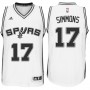 Cheap Jonathon Simmons Spurs White Home Jerseys For Sale