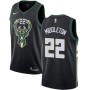 Cheap Khris Middleton Bucks Black NBA Nike Jersey For Sale