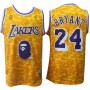 Cheap Kobe Bryant LA Lakers NBA Basketball Jersey Joint BAPE Sale