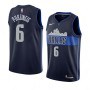 Cheap Kristaps Porzingis Mavericks Skyline Navy Statement Jersey