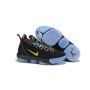 Cheap LeBron 16 Watch The Throne Black Gold Rose Frost On Feet
