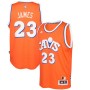 Cheap LeBron James Cavaliers Orange Throwback NBA Jerseys