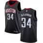 Cheap Rockets Olajuwon NBA Black Authentic Jersey #34 For Sale