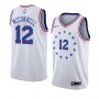 Cheap TJ McConnell 76ers Earned Edition NBA Jerseys White For Sale