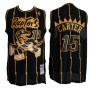 Cheap Vince Carter Throwback Raptors Dino Jersey Black Gold Sale