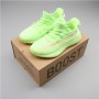 Cheap Yeezy Boost 350 V2 Glow Green For Sale On Feet