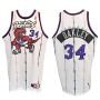 Coolest Charles Oakley White Raptors Throwback Home NBA Jerseys Sale