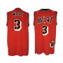 D Wade Heat Best Vintage NBA Jerseys Alternate Red For Sale