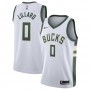 Damian Lillard Milwaukee Bucks Unisex Swingman Player Ocasion Jersey – Association Edition – White