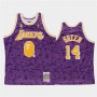 Danny Green Lakers Purple BAPE X Mitchell Classic Jersey For Men