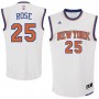 Derrick Rose Knicks Home White NBA Jersey Cheap Sale