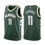 Discount Brandon Jennings New Milwaukee Bucks Green NBA Jerseys