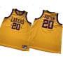 Gary Payton Old Minneapolis Lakers Jersey Yellow Cheap For Sale