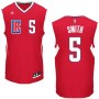 Josh Smith Clippers New Red NBA Jerseys 2015-2016 Cheap Sale