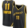 Klay Thompson Golden State Warriors Fanatics Branded 2023-24 Fast Break Jersey - Black - City Edition