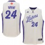 LA Lakers Kobe Bryant White Christmas Jersey 2015 Cheap Sale