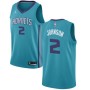Larry Johnson Hornets Teal Jordan Jersey NBA Cheap For Sale