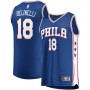 Mens Real Marco Belinelli 76ers #18 NBA Swingman Jerseys Online