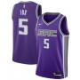 Mens Sacramento Kings De’Aaron Fox Icon Jersey Purple