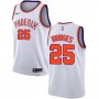 Mikal Bridges Suns Home White NBA Jersey Association Cheap Sale