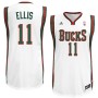 Monta Ellis Milwaukee Bucks Retro White NBA Jersey Cheap For Sale