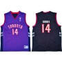 Mugsy Bogues Retro Raptors Purple Jersey Champion Cheap For Sale