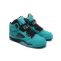 New Air Jordan 5 Blue Black Basketball Shoes Cheap For Sale