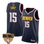 Nikola Jokic 15 Denver Nuggets Final Champions 2023 Swingman Jersey - Black