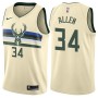 Ray Allen Bucks City Cream Alternate Jersey NBA Nike Cheap Sale