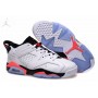 Real Air Jordan 6 Low White Infrared 23 Black Shoes Online